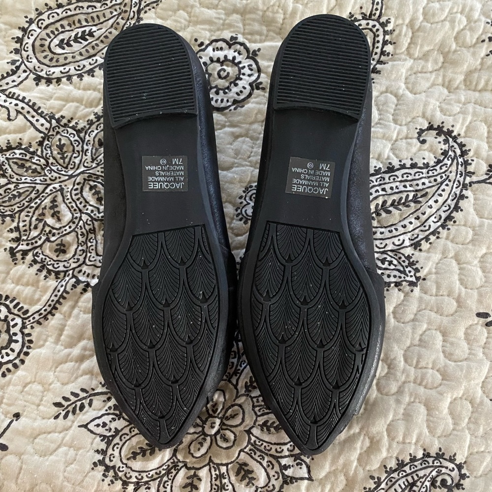 Jellypop black ballet flats. Sz 7. - Picture 2 of 6